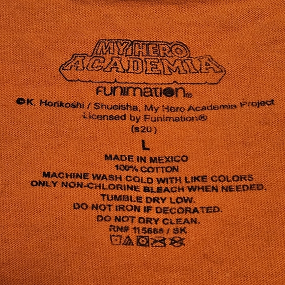 BOGO Free🦋 My Hero Academia 100% Cotton Anime Bakugo T-shirt - Picture 5 of 11